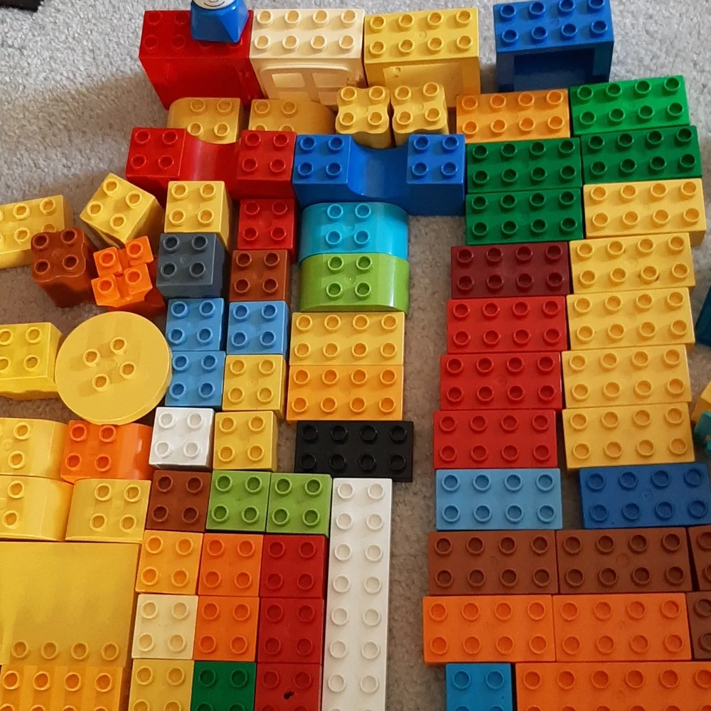 Classic Lego Duplo Building Blocks Assortment - Picture 3 of 6